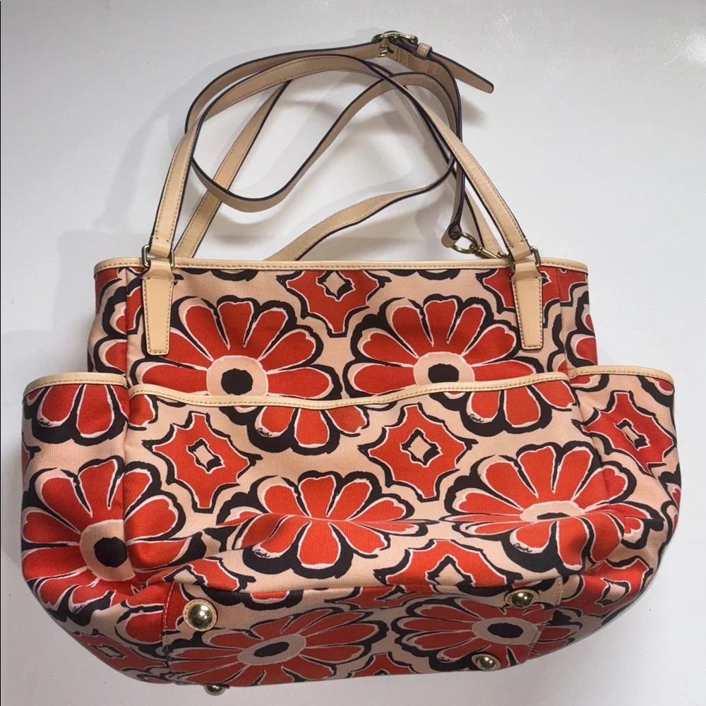 Floral Patterned Tote Bag